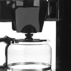 Barista Kaffeemaschine Mahlwerk 900W Edelstahl/Schwarz 12 Tassen Permanentfilter -Kaffeegetränkeladen 1b7695e8122069c2554f172a01ace2c1