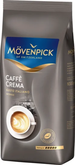 Mövenpick Caffè Crema Gusto Italiano Intenso | Ganze Bohne | 1000g