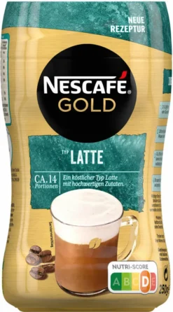 Nescafé® Nescafé Gold Typ Latte | 250g Dose 20 Nescafé® Nescafé Gold Typ Latte | 250g Dose -Kaffeegetränkeladen 1cfa56f030eaf8ae9fe869165c18c9fd