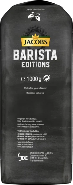 JACOBS Kaffeebohnen Barista Editions Espresso 3 Kg Espressobohnen + 1 Jacobs Barista Becher +1 Dose 18 JACOBS Kaffeebohnen Barista Editions Espresso 3 Kg Espressobohnen + 1 Jacobs Barista Becher +1 Dose -Kaffeegetränkeladen 1d4a3db309dedc13cd3a8b0b9a483b08 2