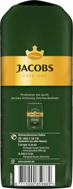 JACOBS Kaffeebohnen Krönung Aroma-Bohne Kräftig 12 X 500 G Ganze Bohne -Kaffeegetränkeladen 1d91eb26b45e0fa92cd5d11961370d39 1