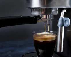 GASTRONOMA 18110001 Espressomaschine Baristo. Siebträgermaschine Mit 15 Bar Druck Und Milchaufschäumer 25 GASTRONOMA 18110001 Espressomaschine Baristo. Siebträgermaschine Mit 15 Bar Druck Und Milchaufschäumer -Kaffeegetränkeladen 1e6e5eea791aab0f873a773482335e91