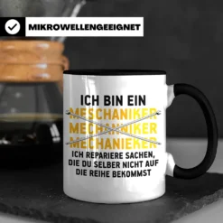 Lustige Tasse Automechaniker KFZ Mechaniker Geschenk Mechatroniker Werkstatt Tasse (Schwarz) 9 Lustige Tasse Automechaniker KFZ Mechaniker Geschenk Mechatroniker Werkstatt Tasse (Schwarz) -Kaffeegetränkeladen 1e7ad2fc84454c13b91044efdadabece