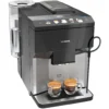 Siemens EQ.500 Classic Kaffeevollautomat TP503D04, Silber/schwarz Edelstahl, 15 Bar