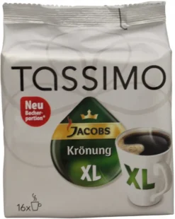 Tassimo Jacobs Krönung XL | 16 T Discs, Kaffeekapseln 22 Tassimo Jacobs Krönung XL | 16 T Discs, Kaffeekapseln -Kaffeegetränkeladen 1f5249f5184ce1ce15ae4a4c41c373d0