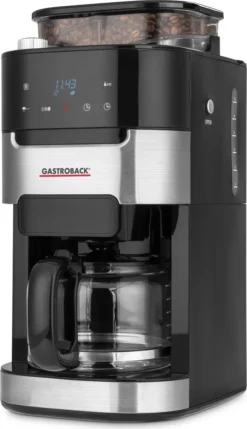 Gastroback Kaffeemaschine Grind & Brew Pro 42711 -Kaffeegetränkeladen 2109cffe3c76402ed1bd3293d61a5ebb