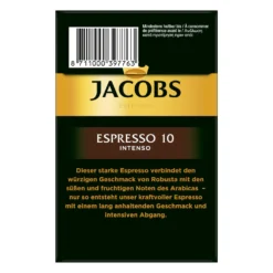 JACOBS Kapseln Espresso Intenso 5 X 40 Nespresso®* Kompatible Kaffeekapseln 16 JACOBS Kapseln Espresso Intenso 5 X 40 Nespresso®* Kompatible Kaffeekapseln -Kaffeegetränkeladen 211cd9c21037908ffa6427126694d593