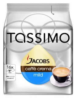 Tassimo Jacobs Caffè Crema Mild | 16 T Discs, Kaffeekapseln -Kaffeegetränkeladen 21c4c69d396d09e76d40f4c22ef24b2c