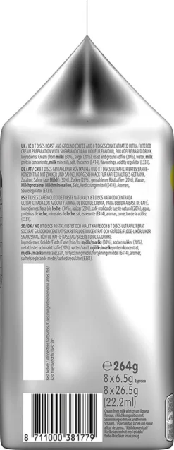 TASSIMO Latte Macchiato Baileys 5er Pack T Discs Kaffee Kapseln 5 X 8 Getränke -Kaffeegetränkeladen 21d4453ab863a1784a55921cdede9e71