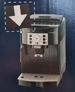 De'Longhi DeLonghi ECAM 22.110B MagnificaS Kaffeevollautomat Schwarz -Kaffeegetränkeladen 21dbc80e4b46e03baea7ce710fd08feb