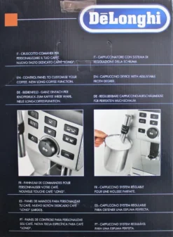 De'Longhi DeLonghi ECAM 25.120.B Kaffeevollautomat Schwarz -Kaffeegetränkeladen 22d2b5bc87bbb9a99e1a5e6129a43f68