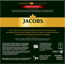 JACOBS Kapseln Lungo 6 Classico & Decaffeinato 6 Je 100 Nespresso®* Kompatibel -Kaffeegetränkeladen 24ce0f5f4b887000e959df371d0cdd5e 2