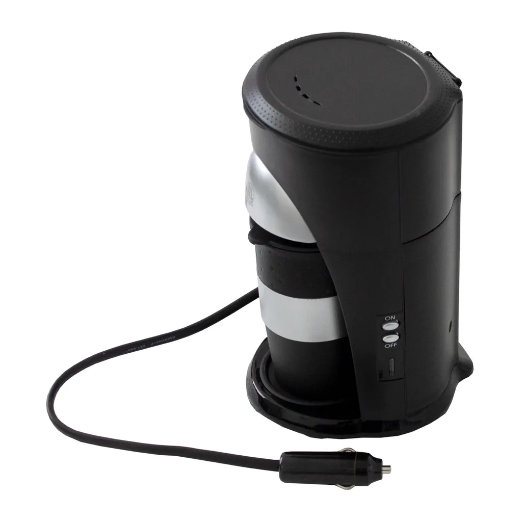 LKW Kaffeepadmaschine Inkl. Becher Mit Stecker Für Den Zigarettenanzünder 24V / 300W 3 LKW Kaffeepadmaschine Inkl. Becher Mit Stecker Für Den Zigarettenanzünder 24V / 300W