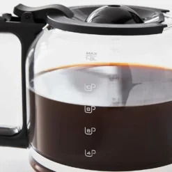 Morphy Richards Verve Pour Over Filter Coffee Machine, Kombi-Kaffeemaschine, 1,8 L, Gemahlener Kaffee, 900 W, Schwarz -Kaffeegetränkeladen 25c3dc7e7aae6d927854bee29e937139