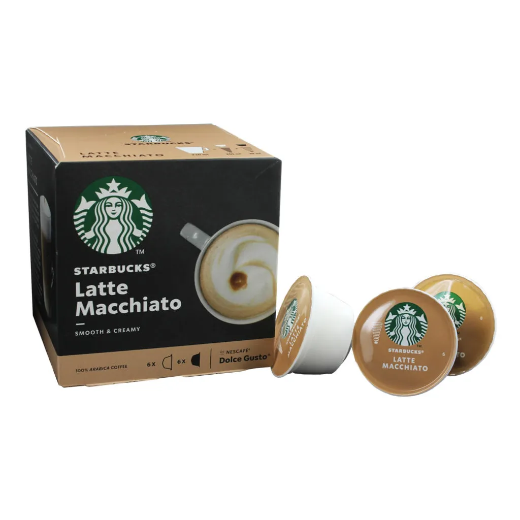 Nestlé® Starbucks By Nescafe Dolce Gusto 12 Kapseln Latte Macchiato Smooth Creamy 7 Nestlé® Starbucks By Nescafe Dolce Gusto 12 Kapseln Latte Macchiato Smooth Creamy – Bild 5