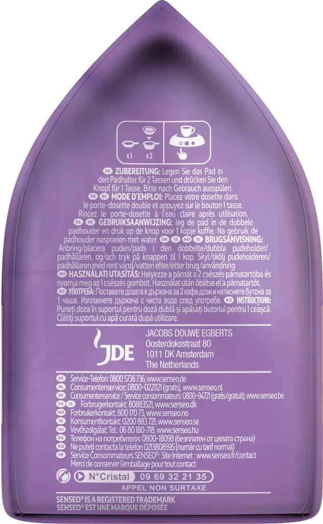 SENSEO Typ Cappuccino Choco Pads 10er Pack - 10 X 8 Getränke 8 SENSEO Typ Cappuccino Choco Pads 10er Pack - 10 X 8 Getränke – Bild 6