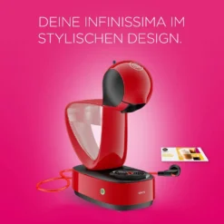 Krups Espressomaschine NESCAFÉ® DOLCE GUSTO® Infinissima KP1708, Rot -Kaffeegetränkeladen 27417647518d9fc8a4857be2b4a9faed
