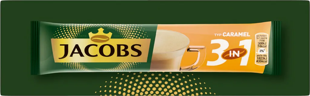 JACOBS Löskaffee 3in1 Typ Caramel Löslicher Kaffee 12 X 10+2 Getränke Sticks 7 JACOBS Löskaffee 3in1 Typ Caramel Löslicher Kaffee 12 X 10+2 Getränke Sticks – Bild 5