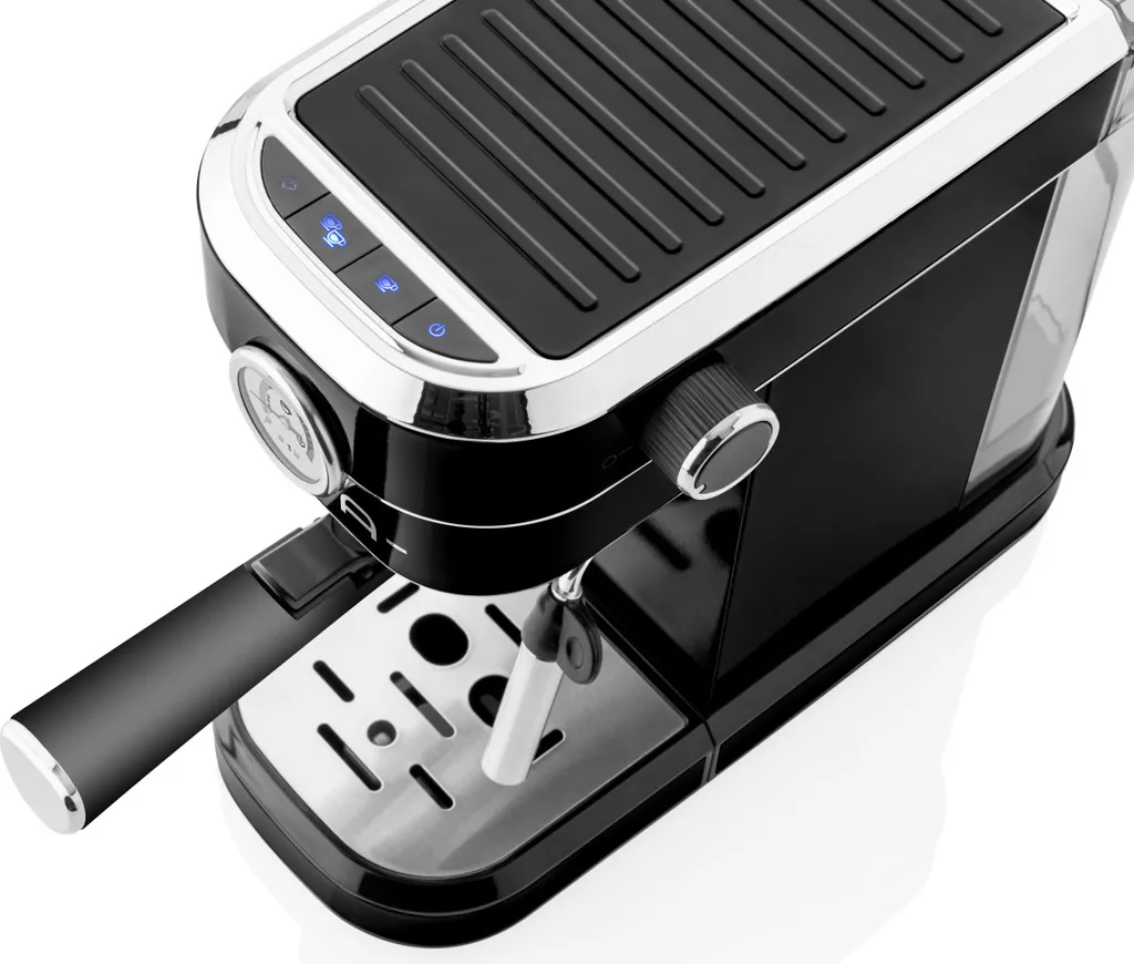 ETA Siebträgermaschine STORIO ETA618190020 Retro Schwarz, 1350W, Max.20 Bar, Thermoblock 5 ETA Siebträgermaschine STORIO ETA618190020 Retro Schwarz, 1350W, Max.20 Bar, Thermoblock – Bild 3