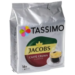 Tassimo Jacobs Caffè Crema Classico | 16 T Discs, Kaffeekapseln -Kaffeegetränkeladen 2a29ca5266a3c3c9cbab648e0fd50116
