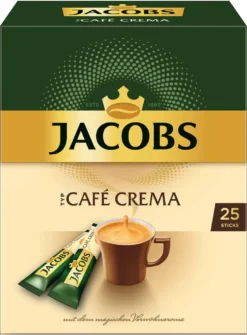 JACOBS Typ Cafe Crema Löslicher Kaffee 12 X 25 Sticks -Kaffeegetränkeladen 2ab42514c16824b0ebe694f899354d5b