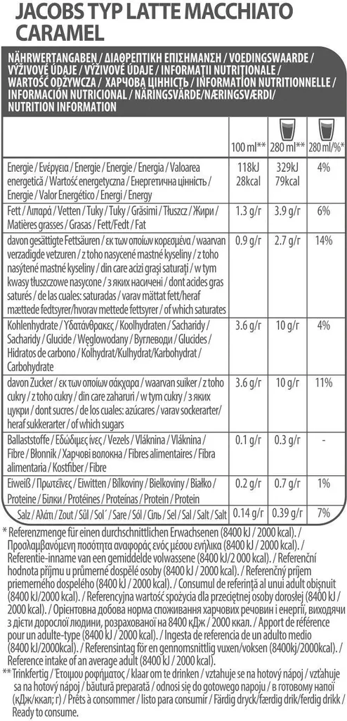 TASSIMO Jacobs Latte Macchiato Caramel 5er Pack T Discs Kapseln 5 X 8 Getränke 8 TASSIMO Jacobs Latte Macchiato Caramel 5er Pack T Discs Kapseln 5 X 8 Getränke – Bild 6