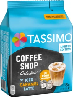 TASSIMO Kapseln Typ Iced Caramel Latte Coffee Shop Selections Discs 40 Getränke 12 TASSIMO Kapseln Typ Iced Caramel Latte Coffee Shop Selections Discs 40 Getränke -Kaffeegetränkeladen 2e5647e3030c077894f041c79a593658