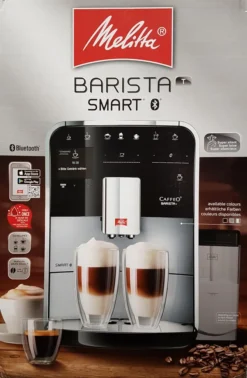Melitta Caffeo Barista T Smart F831-101 Kaffeevollautomat, Smartphone-Steuerung, Silber -Kaffeegetränkeladen 2f25bfec30499216674be79e66e5a938