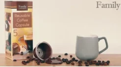 5x Wiederverwendbare Dolce Gusto Kaffeetasse - Umweltfreundlich - Nachhaltig - Kaffeetassen Kapseln - Nachfüllbare Kaffeekapseln - Kaffeekapsel - Dolce Gusto -Kaffeegetränkeladen 2fa1653568ad14ae460af63a741a3841