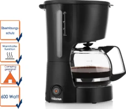Tristar Kaffeemaschine CM-1246, 600W, 0,6L -Kaffeegetränkeladen 334e1436c254845fa259279168e83899