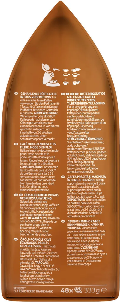 SENSEO Pads Strong Senseopads 240 Getränke Kaffeepads XXL Pack 8 SENSEO Pads Strong Senseopads 240 Getränke Kaffeepads XXL Pack – Bild 6