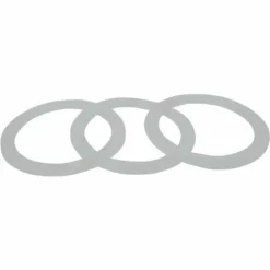 Krüger 504-S Espresso Ersatzfilter-Set Für Espressokocher Für 3 Tassen, Silber/weiß, 4-teilig (1 Set) -Kaffeegetränkeladen 3490abc451bab3d1958cf77cbce15126