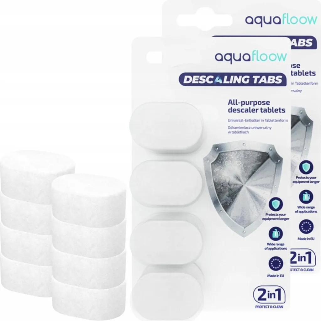 AquaFloow Set Für Siemens / Bosch Espressomaschine: 3x Ersatzwasserfilter TZ70003 + Reinigungstabletten 10 Stück + Reiniger + Entkalkertabletten 8 Stück 11 AquaFloow Set Für Siemens / Bosch Espressomaschine: 3x Ersatzwasserfilter TZ70003 + Reinigungstabletten 10 Stück + Reiniger + Entkalkertabletten 8 Stück – Bild 10