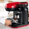 Ariete Siebträger-Espressomaschine Moderna Mit Kaffeemühle Und Aufschäumdüse, Rot/schwarz 1 Ariete Siebträger-Espressomaschine Moderna Mit Kaffeemühle Und Aufschäumdüse, Rot/schwarz -Kaffeegetränkeladen 35ff691dd85f5153f0d97aec52ad7c81