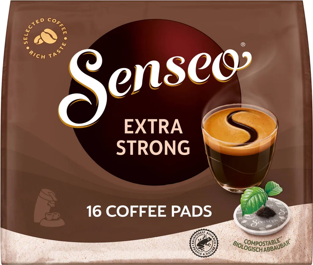 SENSEO Pads Extra Strong Senseopads 160 Getränke Kaffeepads 4 SENSEO Pads Extra Strong Senseopads 160 Getränke Kaffeepads – Bild 2