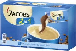 Jacobs Classic 2in1 Sticks | Löslicher Kaffee | 10 Portionen 18 Jacobs Classic 2in1 Sticks | Löslicher Kaffee | 10 Portionen -Kaffeegetränkeladen 38a4fd0f6c4dfd8a390c1390c35e169c