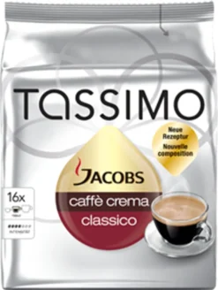 Tassimo Jacobs Caffè Crema Classico | 16 T Discs, Kaffeekapseln -Kaffeegetränkeladen 38ff786807a9f891e5f514d7fde8cf5d