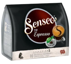 SENSEO Pads Typ Espresso UTZ 5 X 16 Senseopads - 80 Getränke Pads -Kaffeegetränkeladen 3947b2c26e8fbf2172c53cf48dc15e68