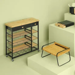 5five Simply Smart Aufbewahrungsbox Kaffe Kapsel Modern Metall Bambus Schwarz/braun 7,5cm X 33cm X 31cm -Kaffeegetränkeladen 39d9ba609b25b85b93844e620b4595b4