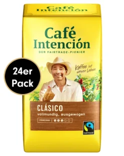 Kaffee-Mega-Sparpaket CLÁSICO Von Café Intención, 24x500g Gemahlen