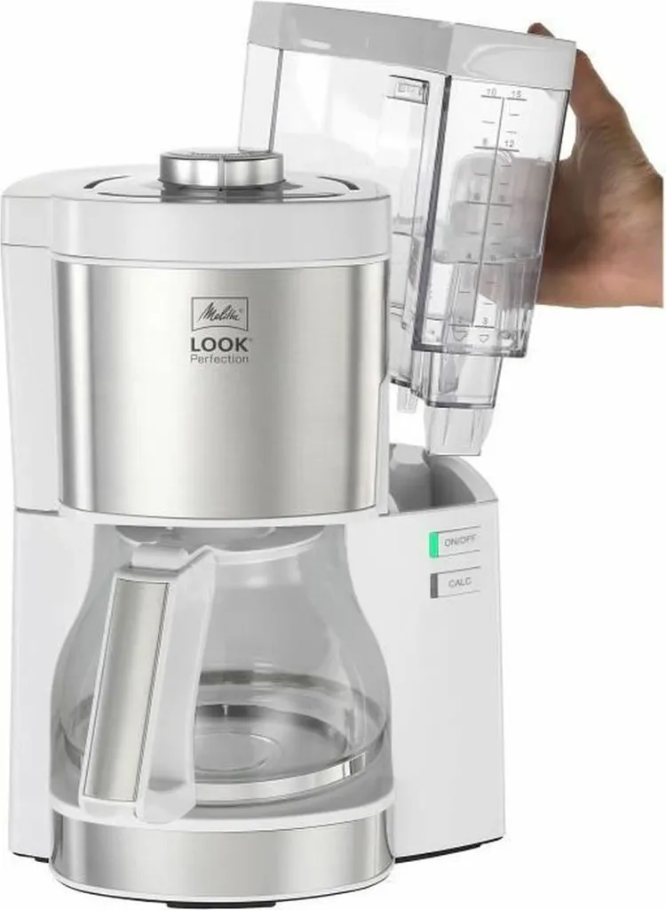 Melitta Filterkaffeemaschine Look V Perfection 1025-05 Weiß 4 Melitta Filterkaffeemaschine Look V Perfection 1025-05 Weiß – Bild 2