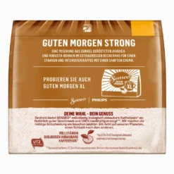 Senseo, Kaffeepads, Guten Morgen Strong XL, 10 Er, 125 G -Kaffeegetränkeladen 3b50c1f1a3601362016763ee96d86a51