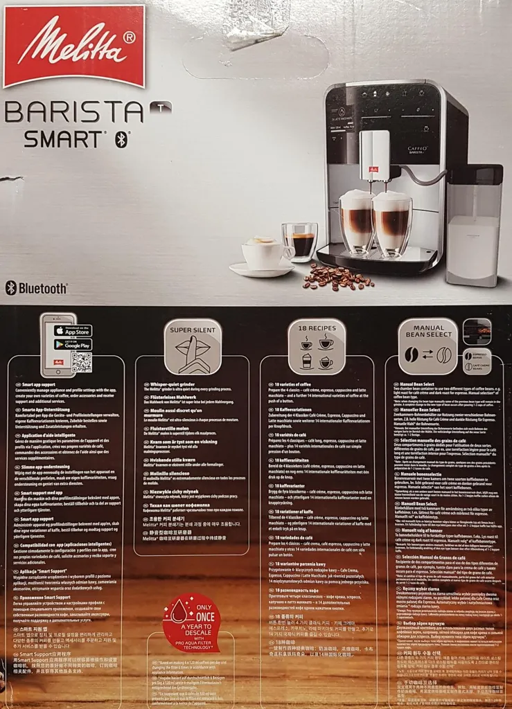 Melitta CAFFEO Barista T Smart F 83/0-102 Schwarz 10 Melitta CAFFEO Barista T Smart F 83/0-102 Schwarz – Bild 8