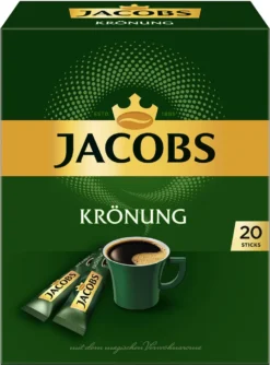 JACOBS Löskaffee Krönung 16 X 20 Sticks Löslicher Kaffee Instantkaffee 320 Getränke -Kaffeegetränkeladen 3be92f8512dab1d9dd7c9199dd1d7c1f
