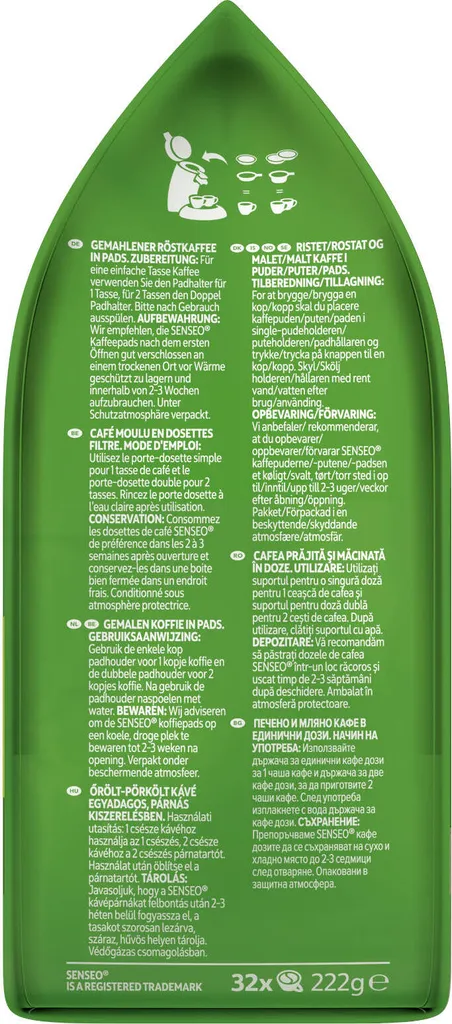 SENSEO Pads Mild Senseopads 5 X 32 Getränke Vorteilspack 8 SENSEO Pads Mild Senseopads 5 X 32 Getränke Vorteilspack – Bild 6