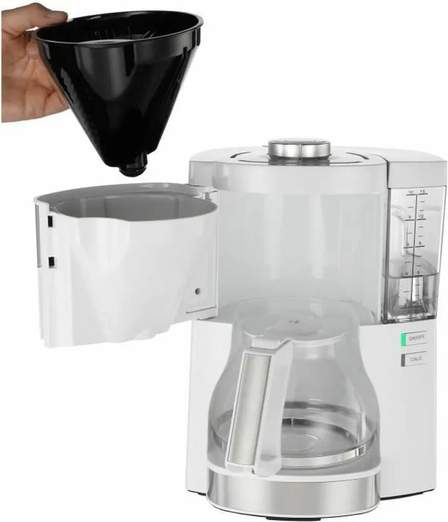 Melitta Filterkaffeemaschine Look V Perfection 1025-05 Weiß 7 Melitta Filterkaffeemaschine Look V Perfection 1025-05 Weiß – Bild 5