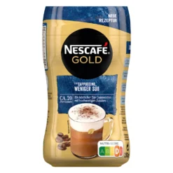 Nescafé® Nescafé Gold Typ Cappuccino Weniger Süß | 250g Dose -Kaffeegetränkeladen 3cbd279fef0d6a8b63fbb54c927b1cef