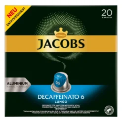JACOBS Kapseln Decaffeinato 6 Lungo Entkoffeiniert 200 Nespresso®* Kompatibel 14 JACOBS Kapseln Decaffeinato 6 Lungo Entkoffeiniert 200 Nespresso®* Kompatibel -Kaffeegetränkeladen 3cc6dc58fbc0e5c03f7fa23d3206d6c4