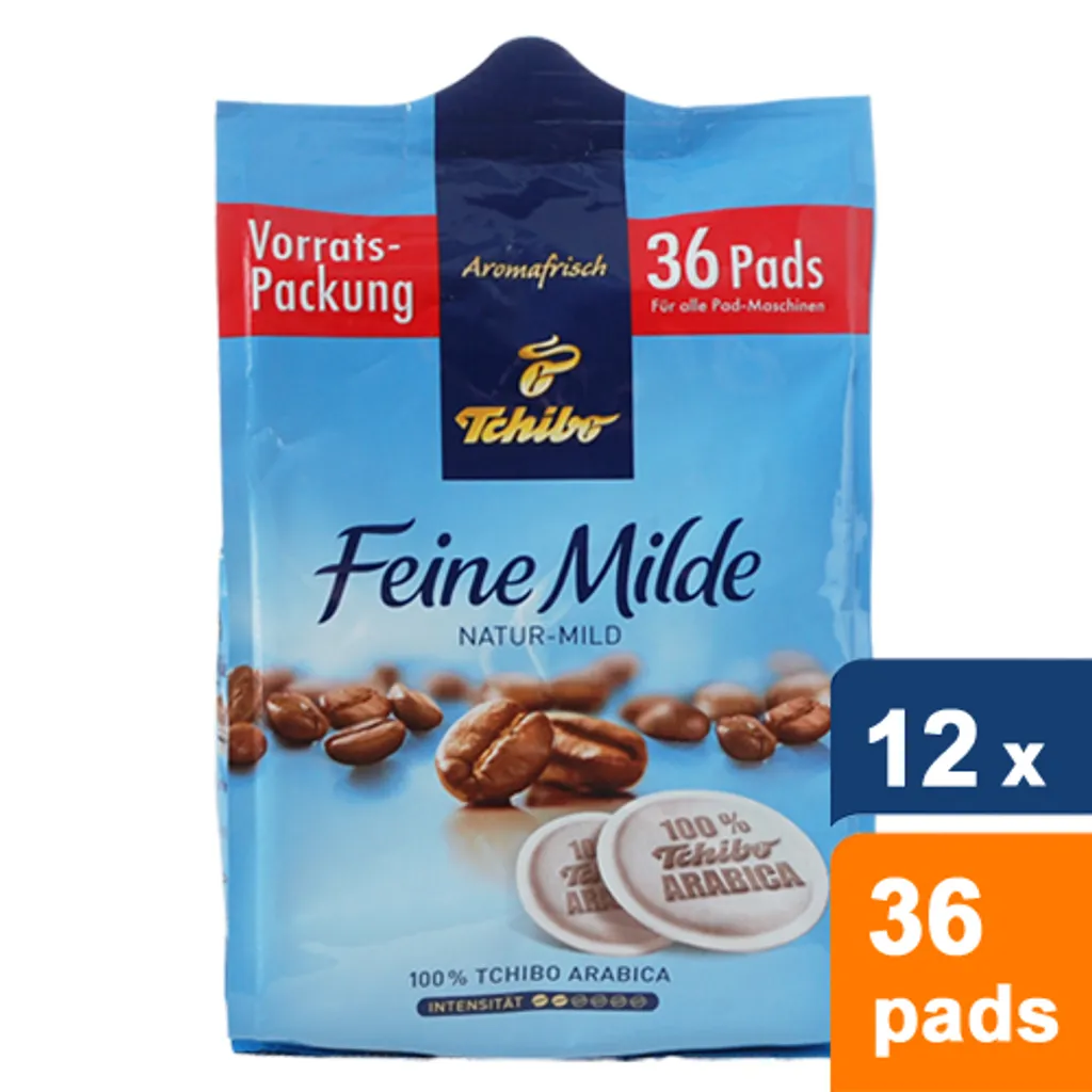 Tchibo - Feine Milde - 12x 36 Pads 3 Tchibo - Feine Milde - 12x 36 Pads