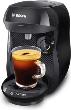 Bosch SDA Heißgetränkeautomat TAS1002N Real Black -Kaffeegetränkeladen 3df7561881b2e9d41beabe82655391db